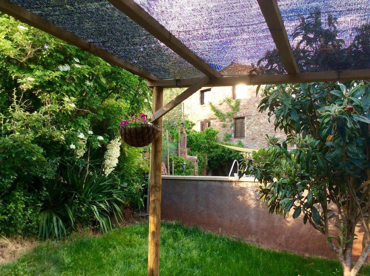 Casa Rural Con Piscina Y Vistas Al Valle - Cal Pallares Argestues Buitenkant foto